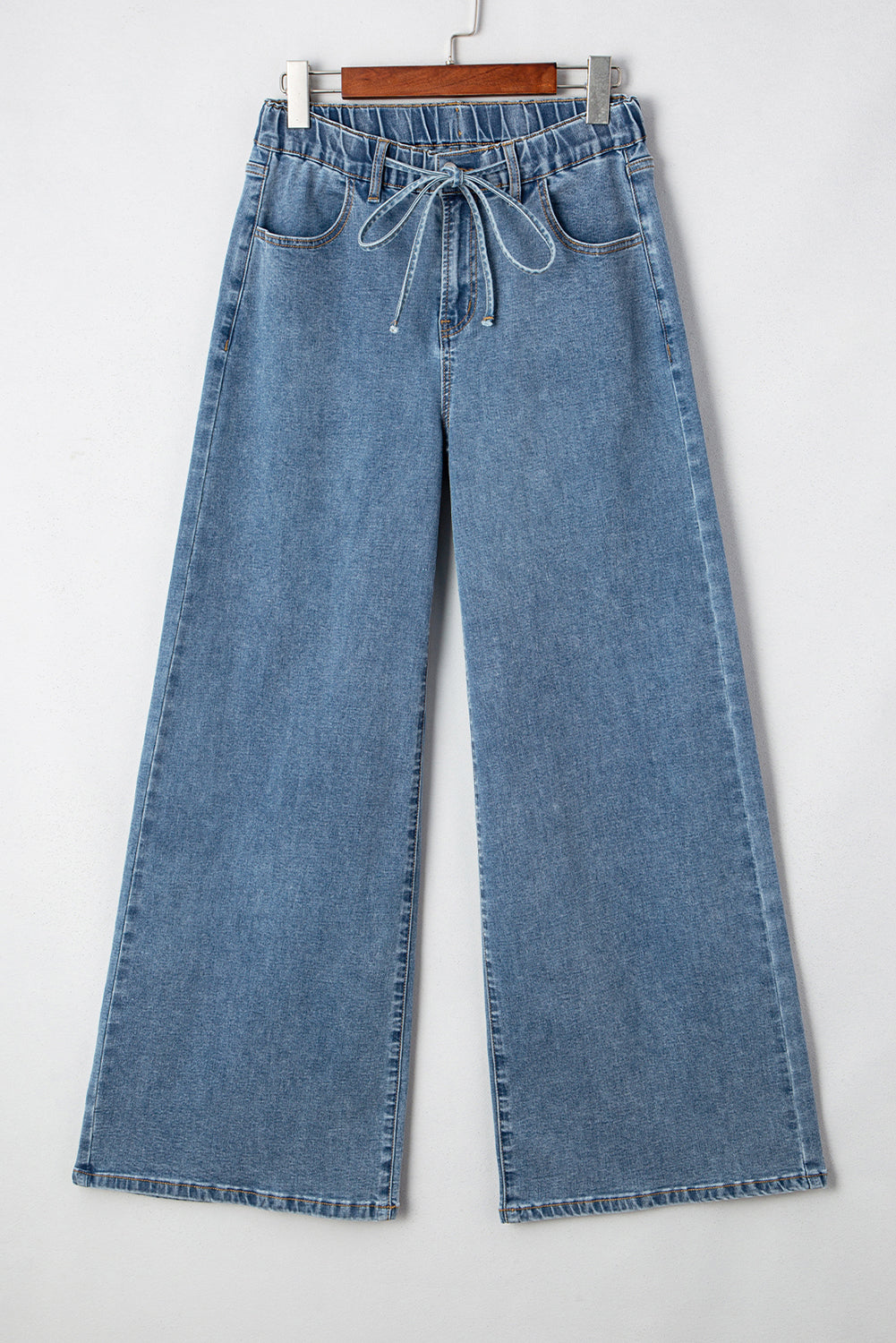 Wide Leg Denim Pants LT