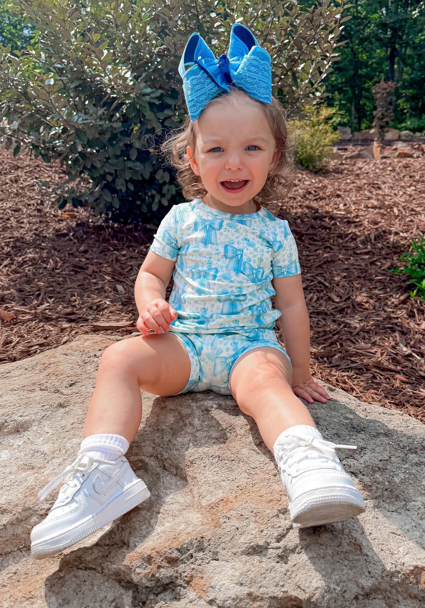 Blue Ribbon Dreams Bamboo Shortie Romper