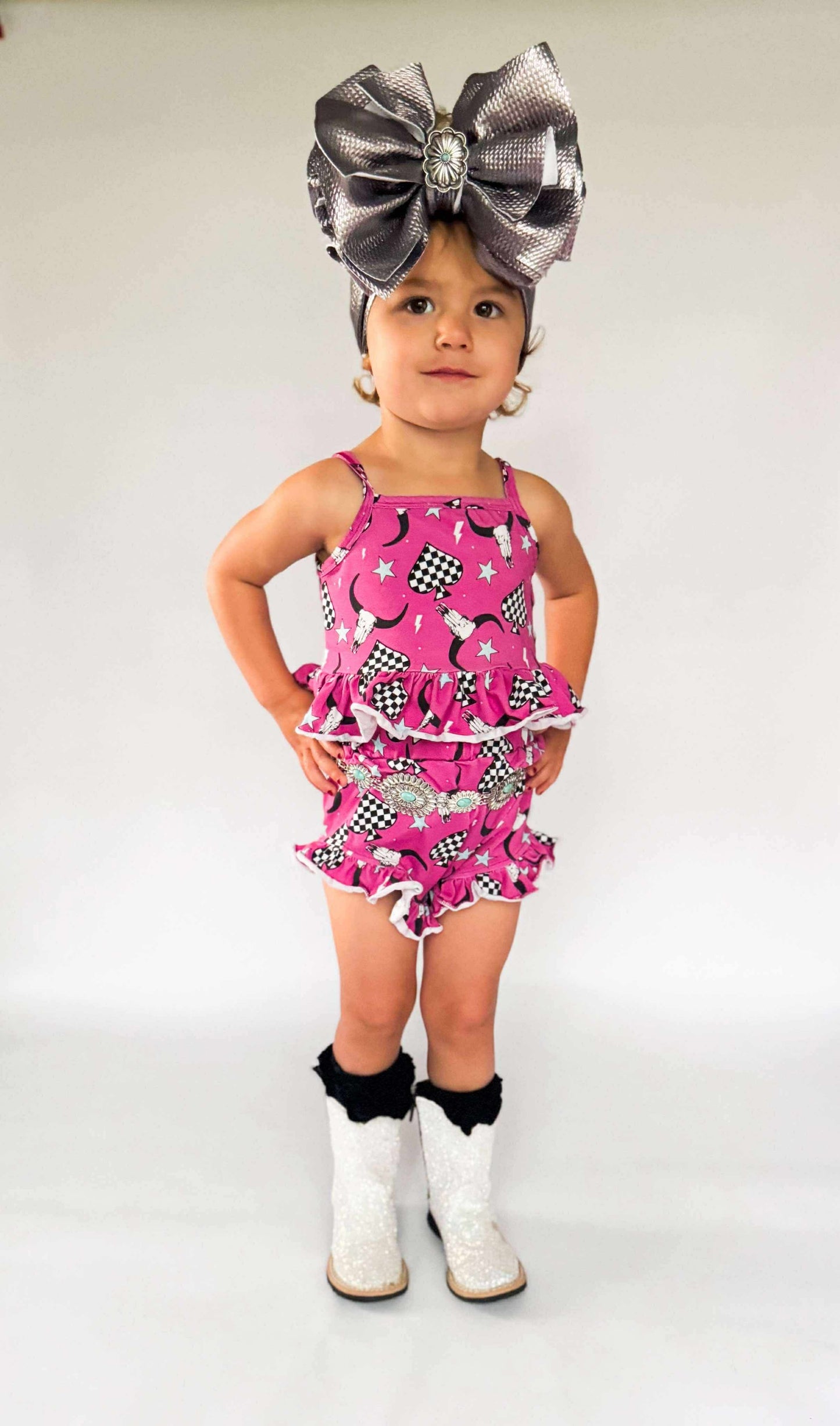 Newborn Steerhead Ruffle Set (FINAL SALE)