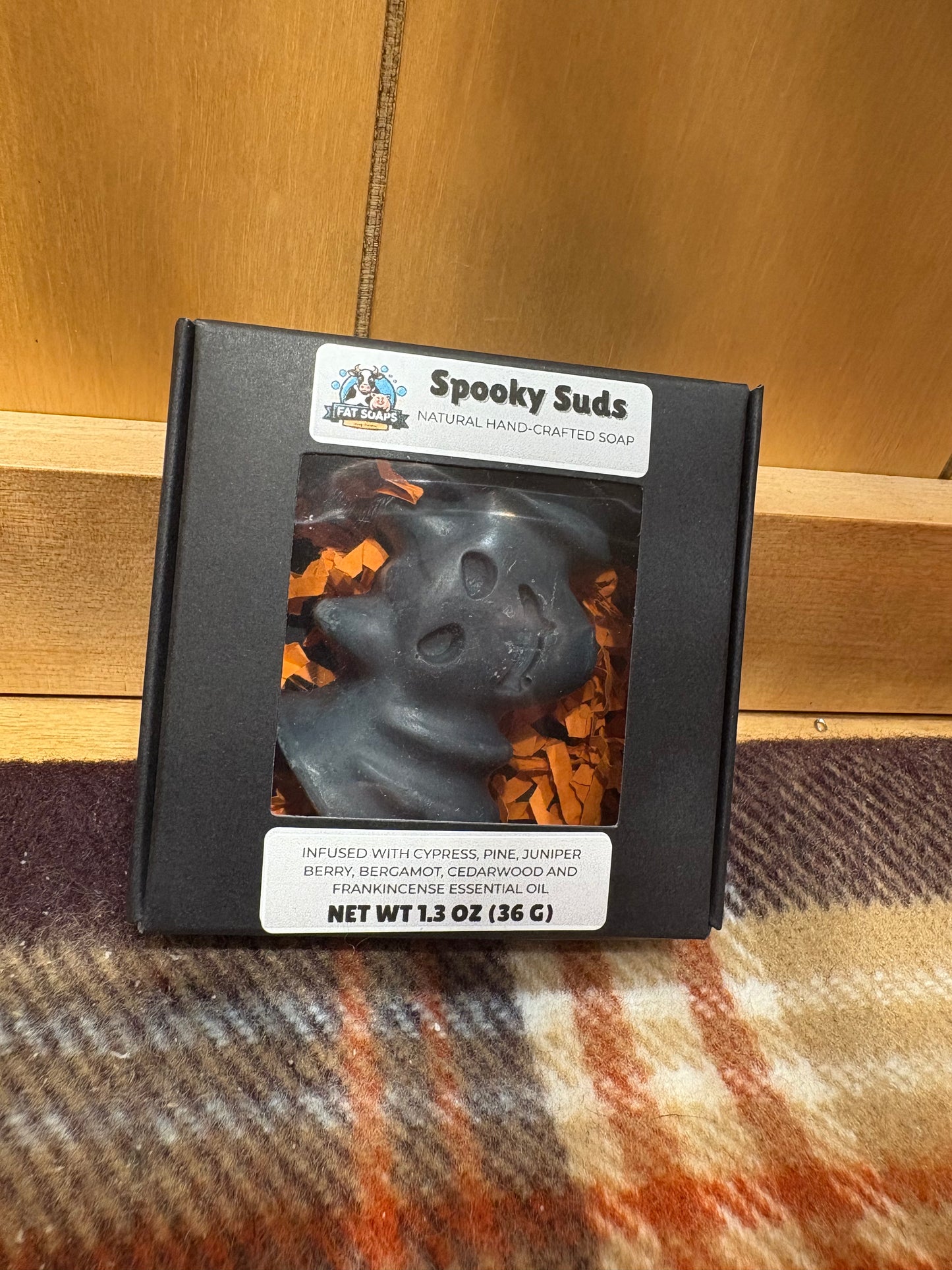 Halloween Spooky Suds Beef Tallow Hand Soap – Black Bat