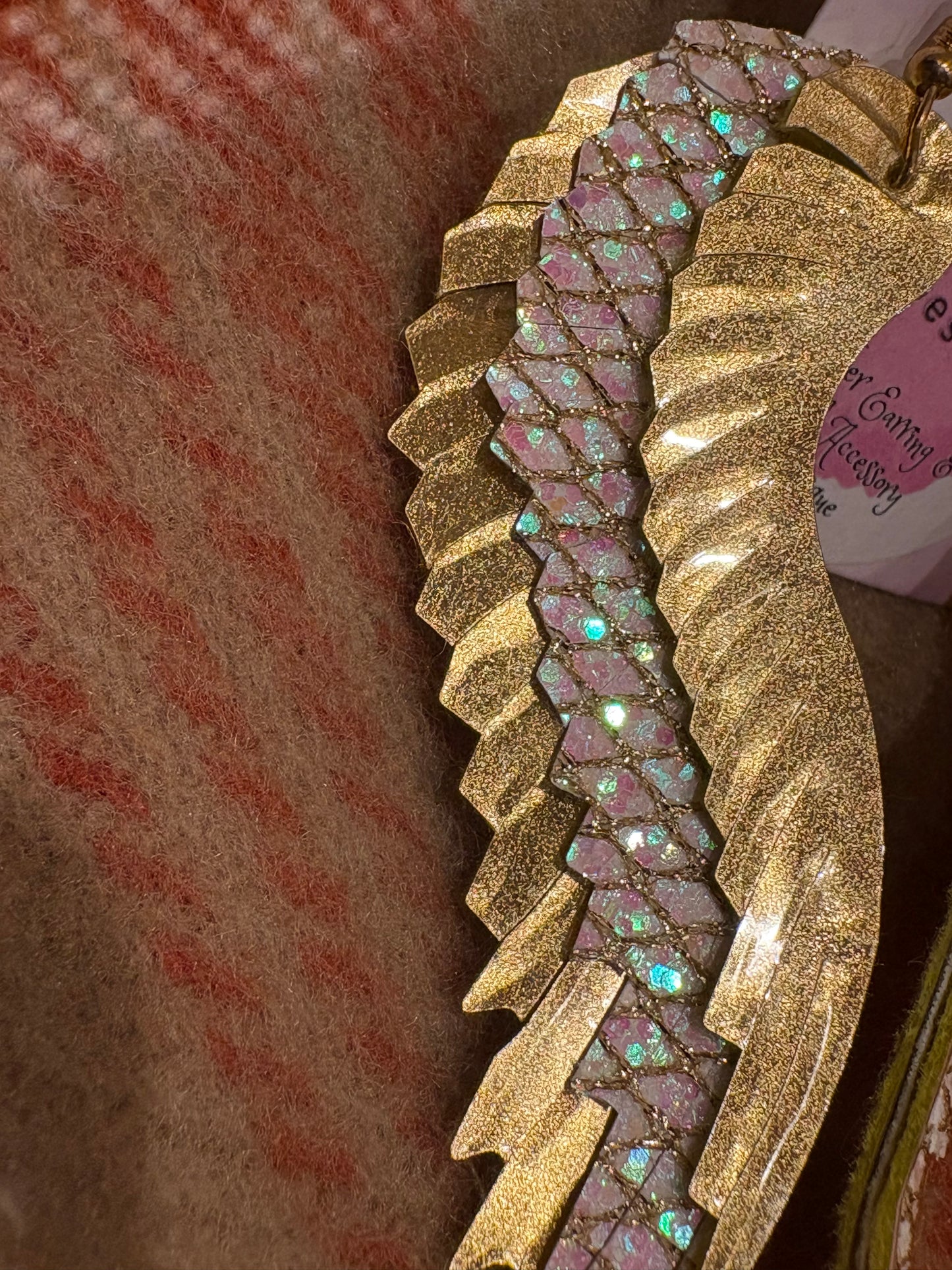 Touched By An Angel- Gold and Rose Gold Scales
