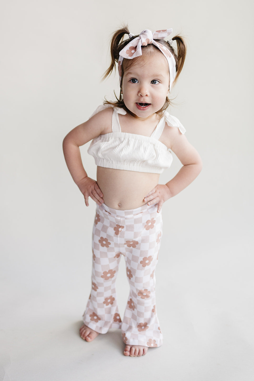Flare Set | Latte Daisy