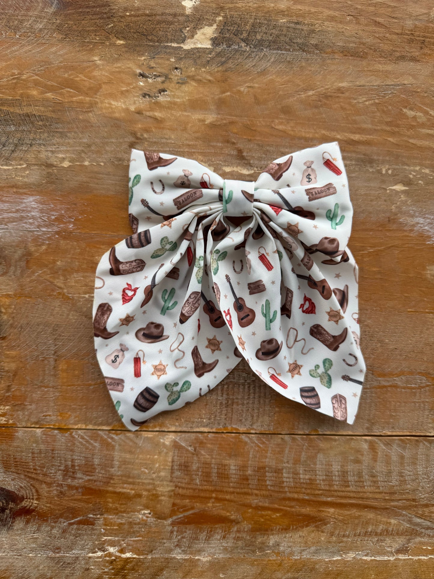 Printed sailor bows (FINAL SALE)