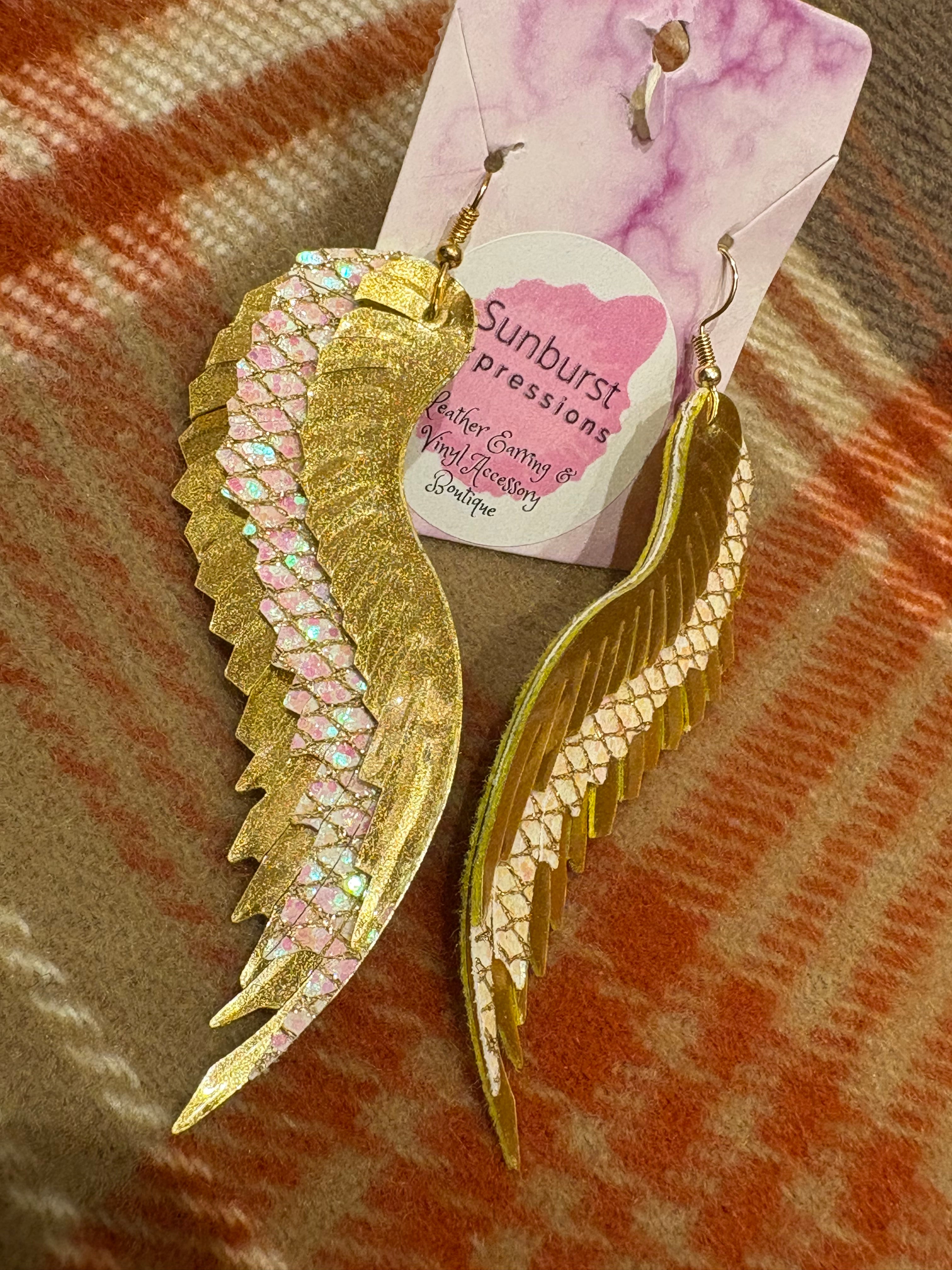 Touched By An Angel- Gold and Rose Gold Scales