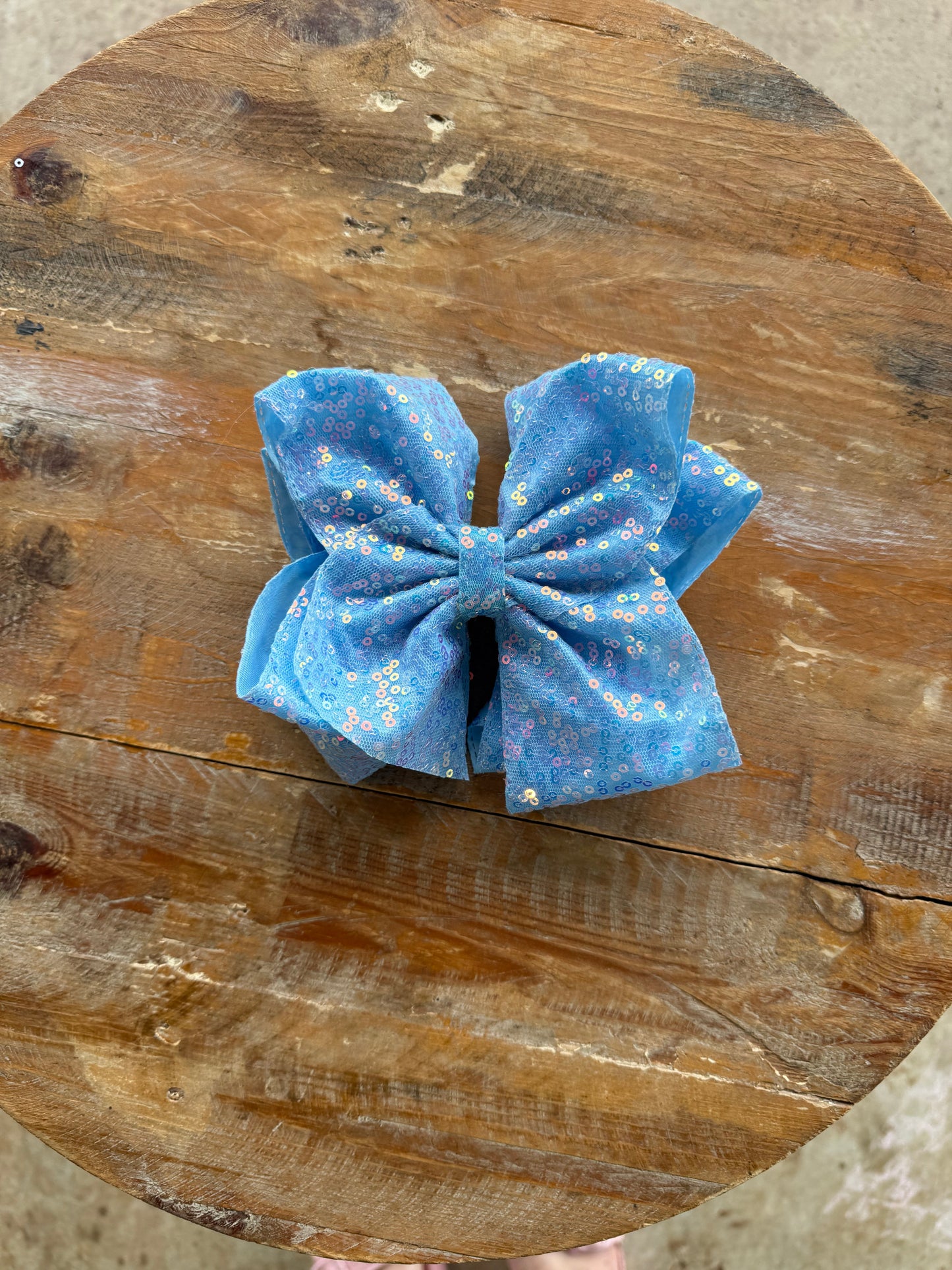 Sequin 7 inch bows (FINAL SALE)