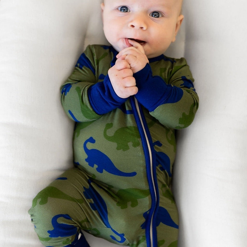 Dinosaur Bamboo Onesie