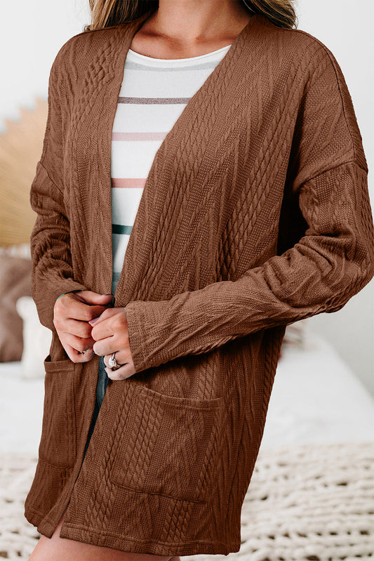 Textured Cardigan FB