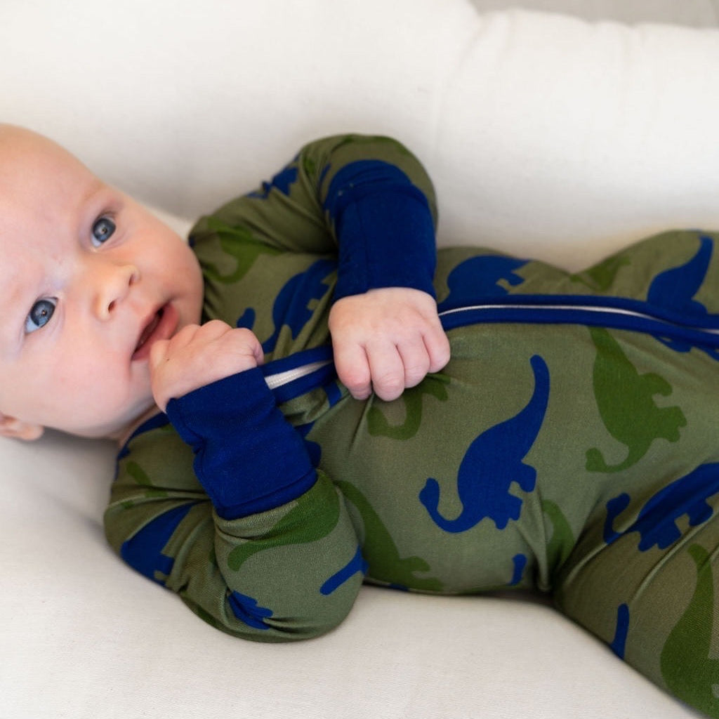 Dinosaur Bamboo Onesie