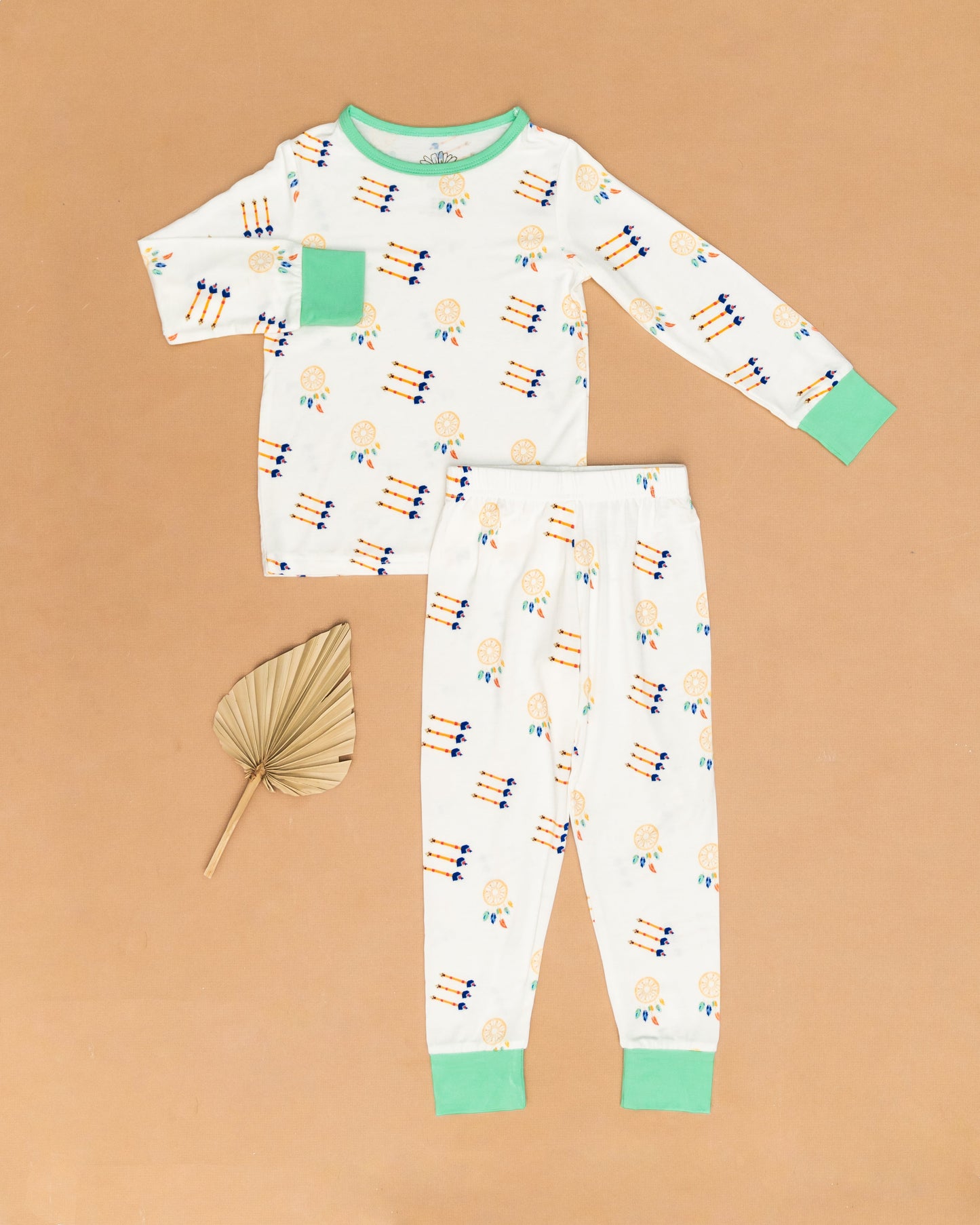 SALE: Dreamcatcher Mint Bamboo Sleep Set