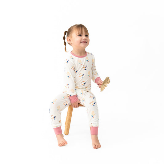 SALE: Dreamcatcher Pink Bamboo Sleep Set
