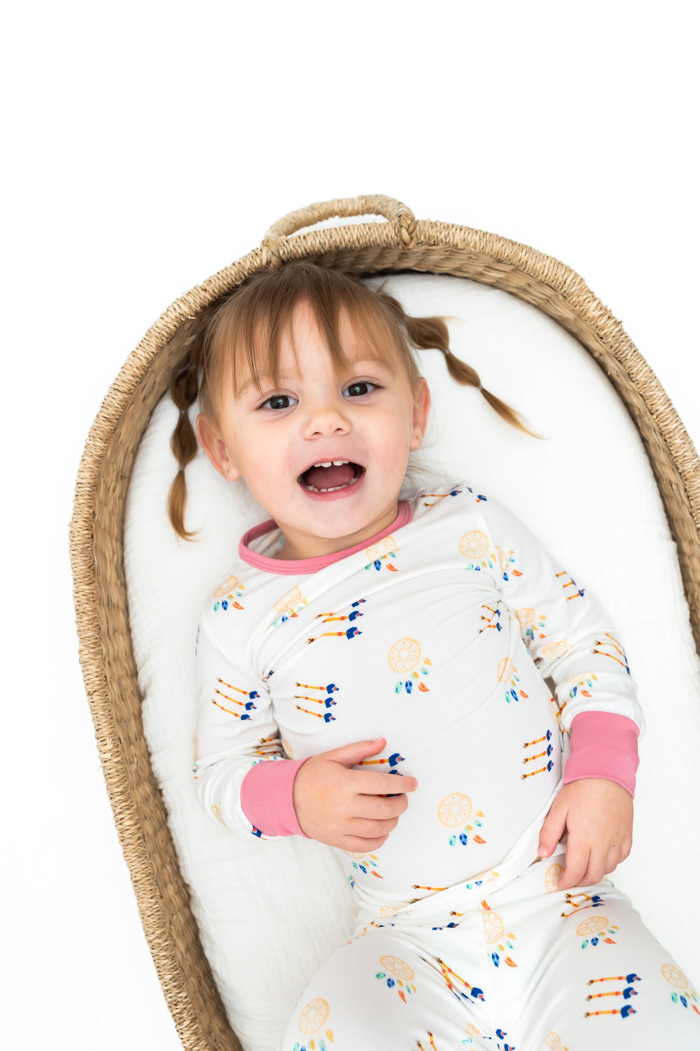 SALE: Dreamcatcher Pink Bamboo Sleep Set
