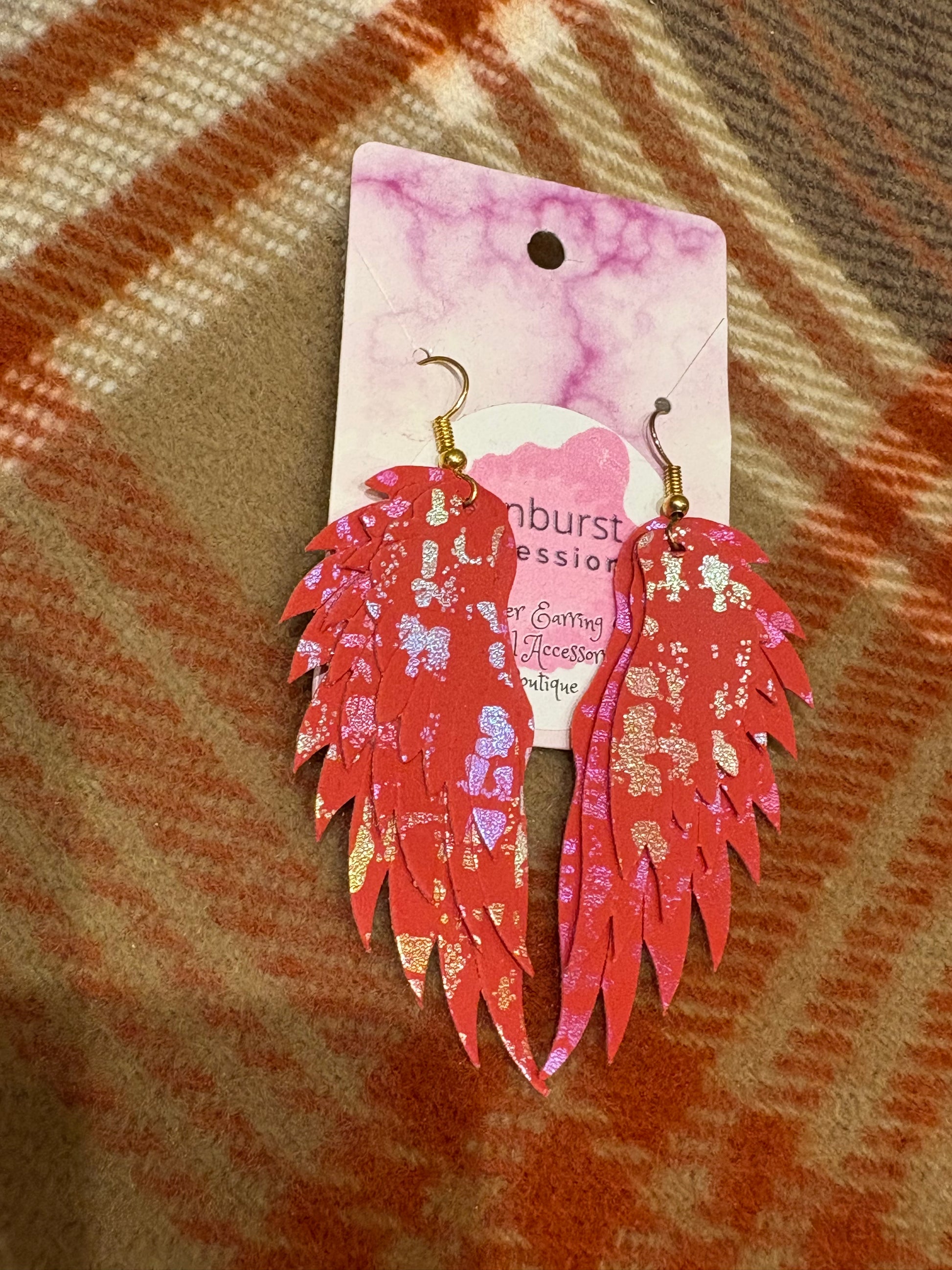 Talk Back to Me- Pink Leopard Iridescent