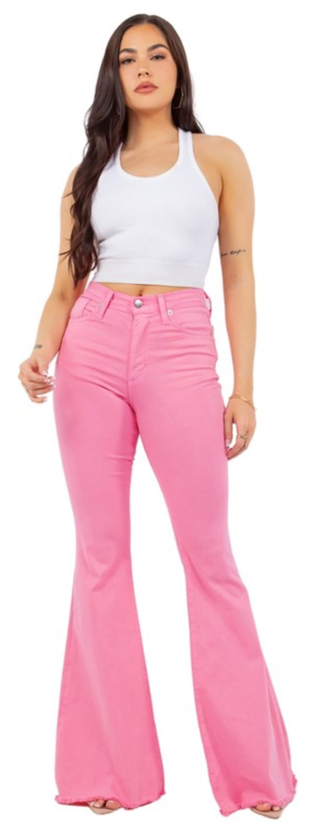 Pink Bell Bottoms (34 Inseam)