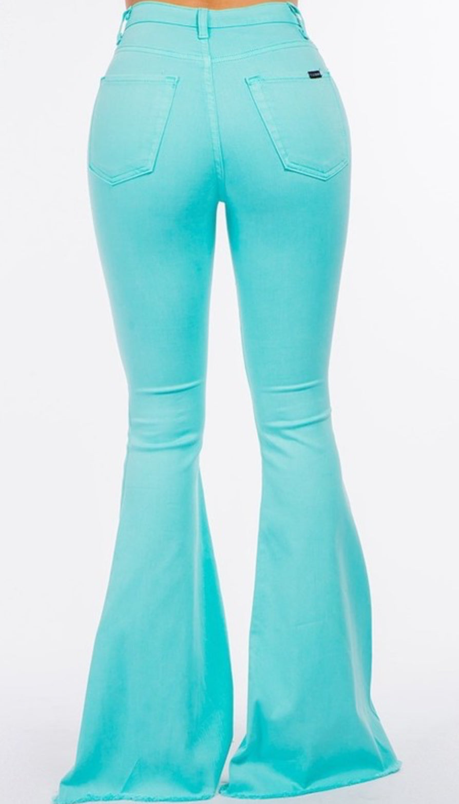 Turquoise Bell Bottoms (32 Inseam)