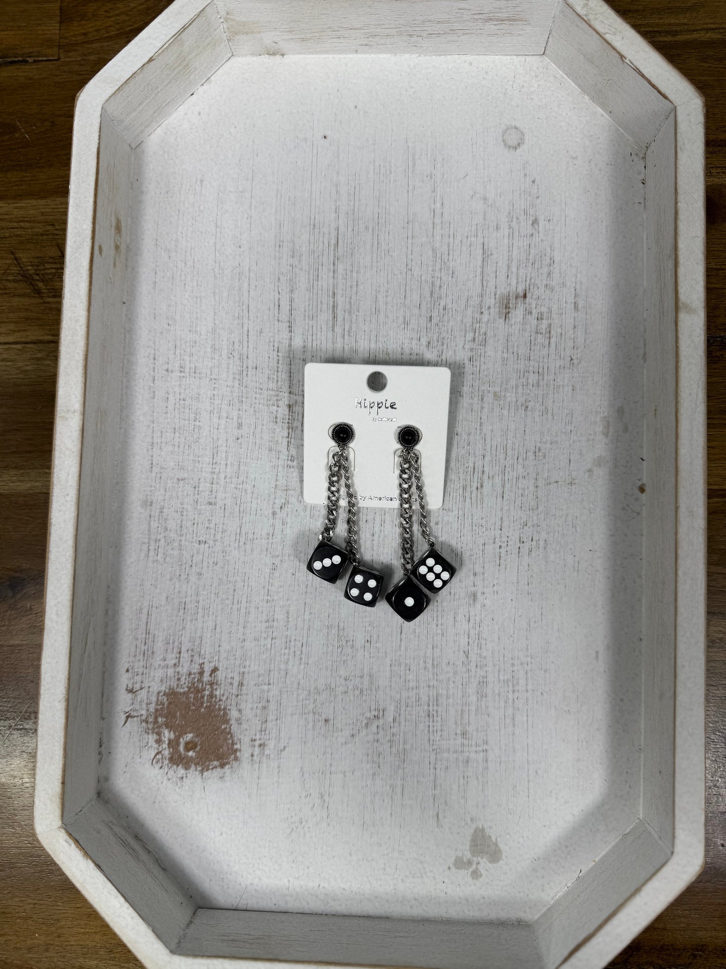 Dangly Dice Earrings (FINAL SALE)