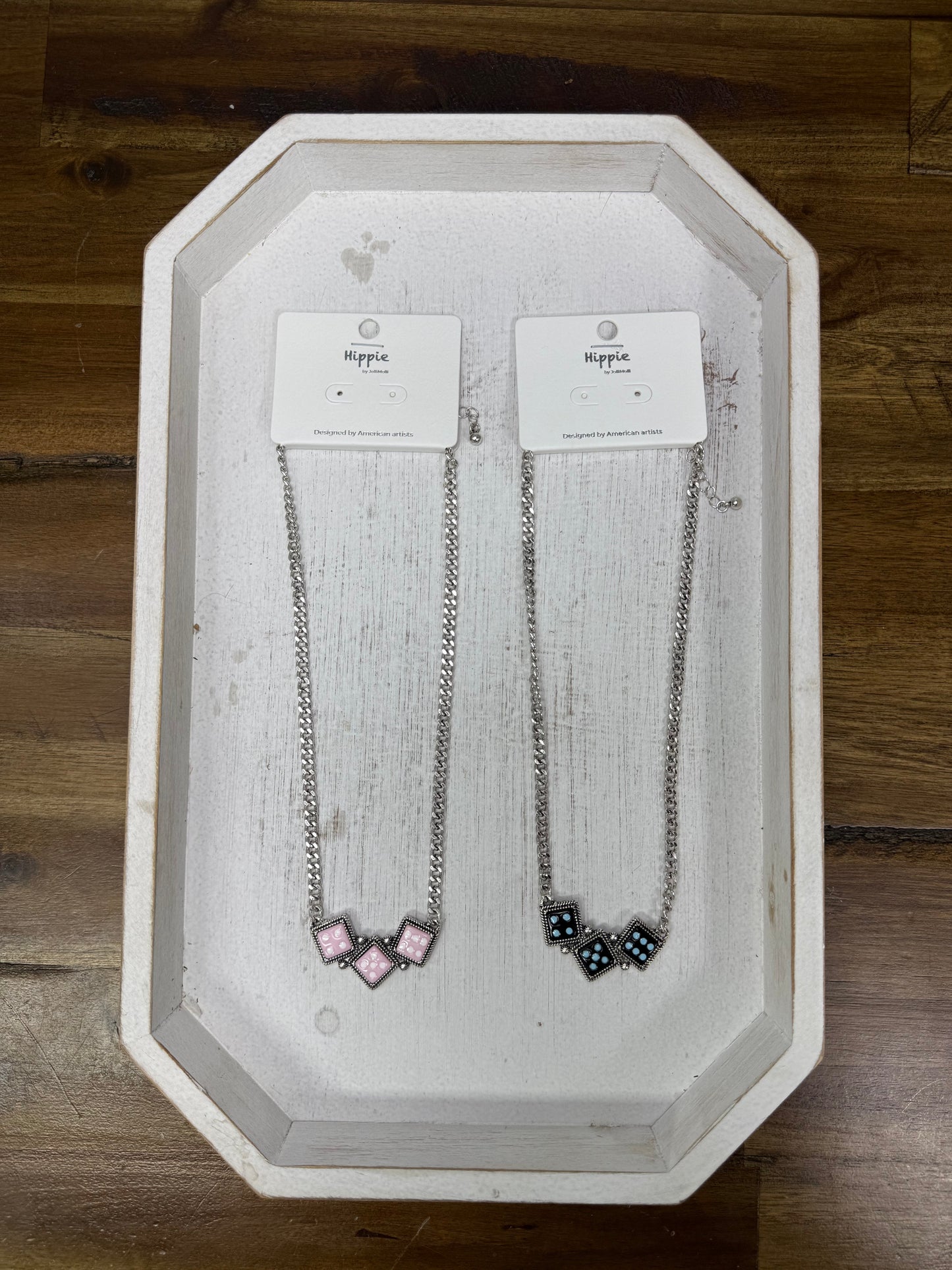 Triple Dice Necklace (FINAL SALE)