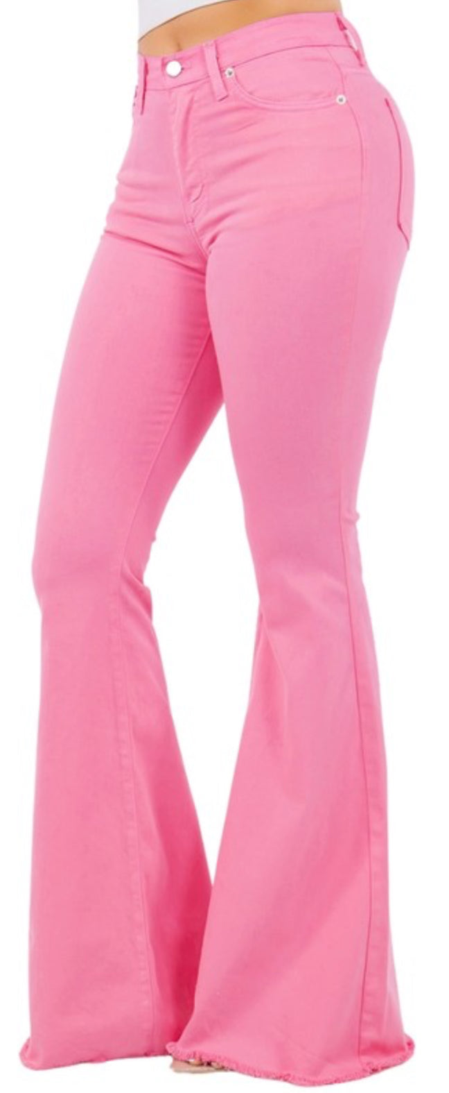 Pink Bell Bottoms (34 Inseam)