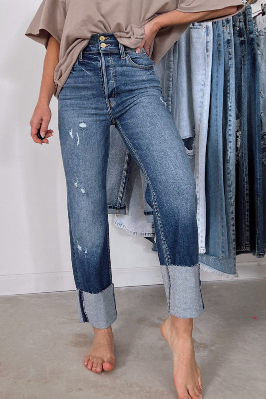 Distressed Jeans FB