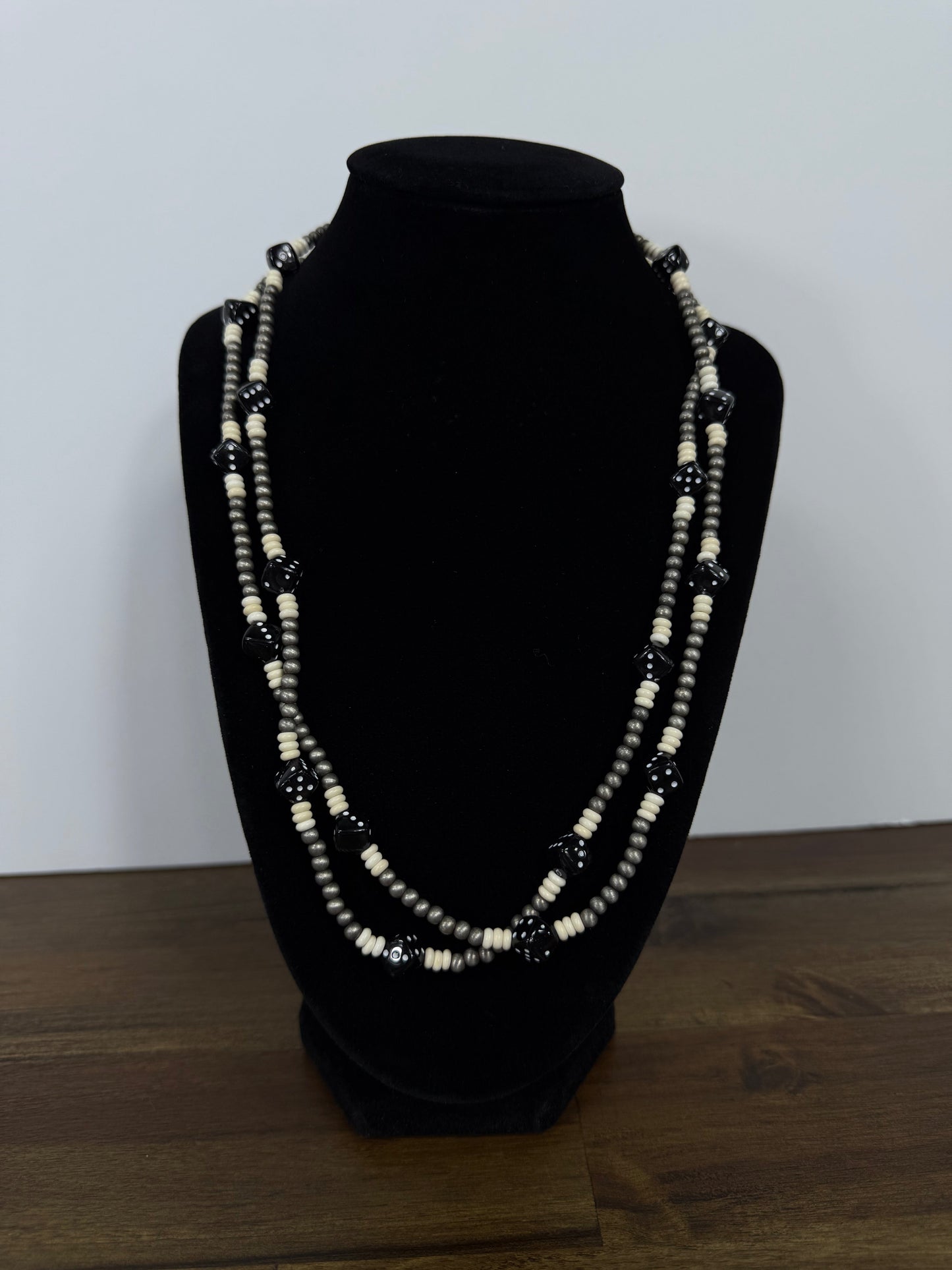 Roll The Dice Necklace (3 colors) (FINAL SALE)