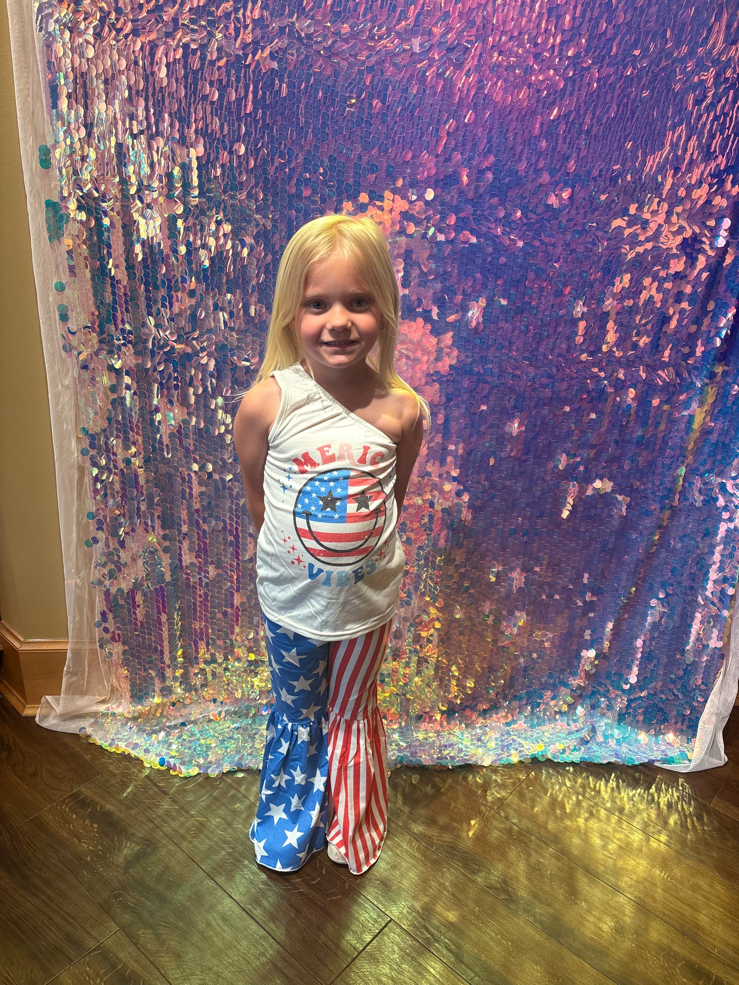 Merica Vibes Tank and Bells Set