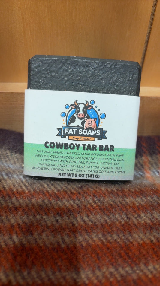 Cowboy Tar Bar Tallow Soap Bar