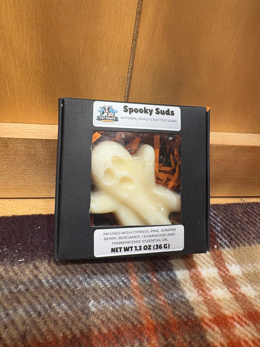 Spooky Suds Beef Tallow Hand Soap – White Ghosty