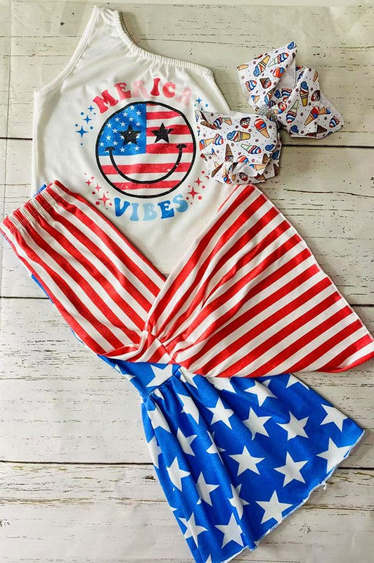 Merica Vibes Tank and Bells Set