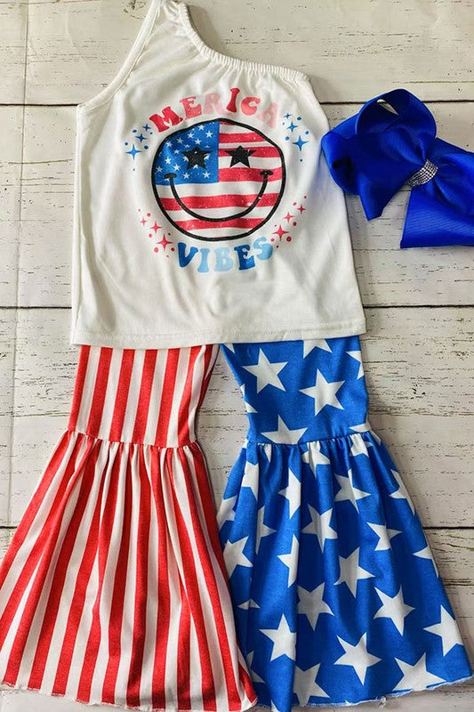 Merica Vibes Tank and Bells Set