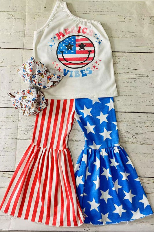Merica Vibes Tank and Bells Set