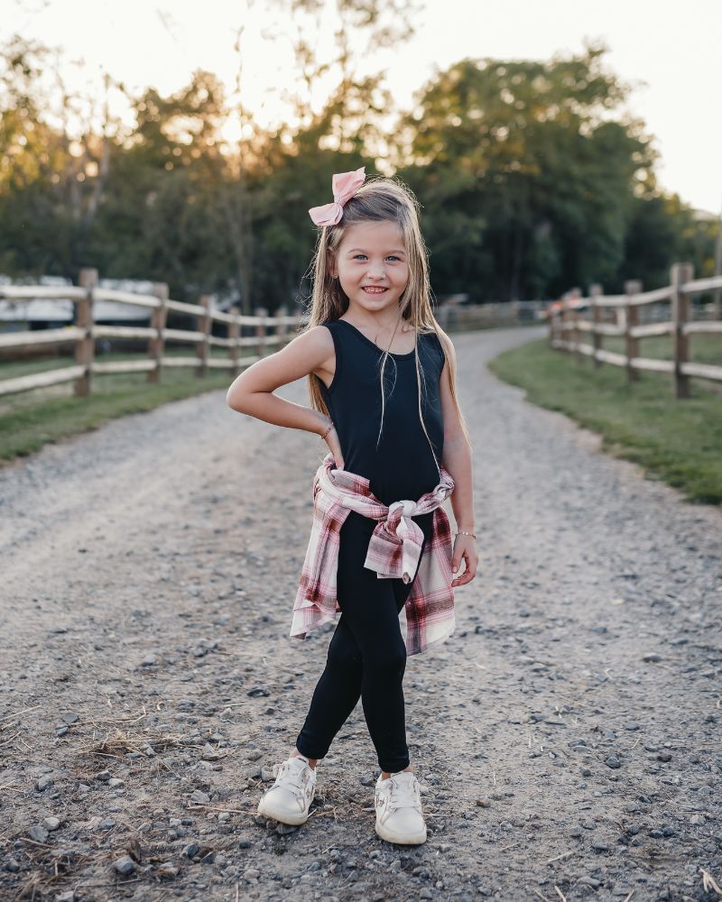 Mila Athleisure Jumpsuit - Black