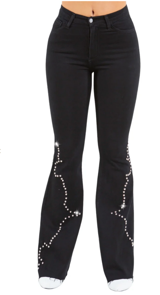 Santa Fe Flares- Size 5 left