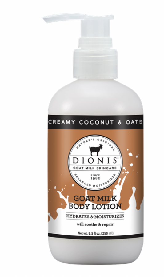 Dionis Goat Milk Body Lotion-(Creamy Coconut & Oats)