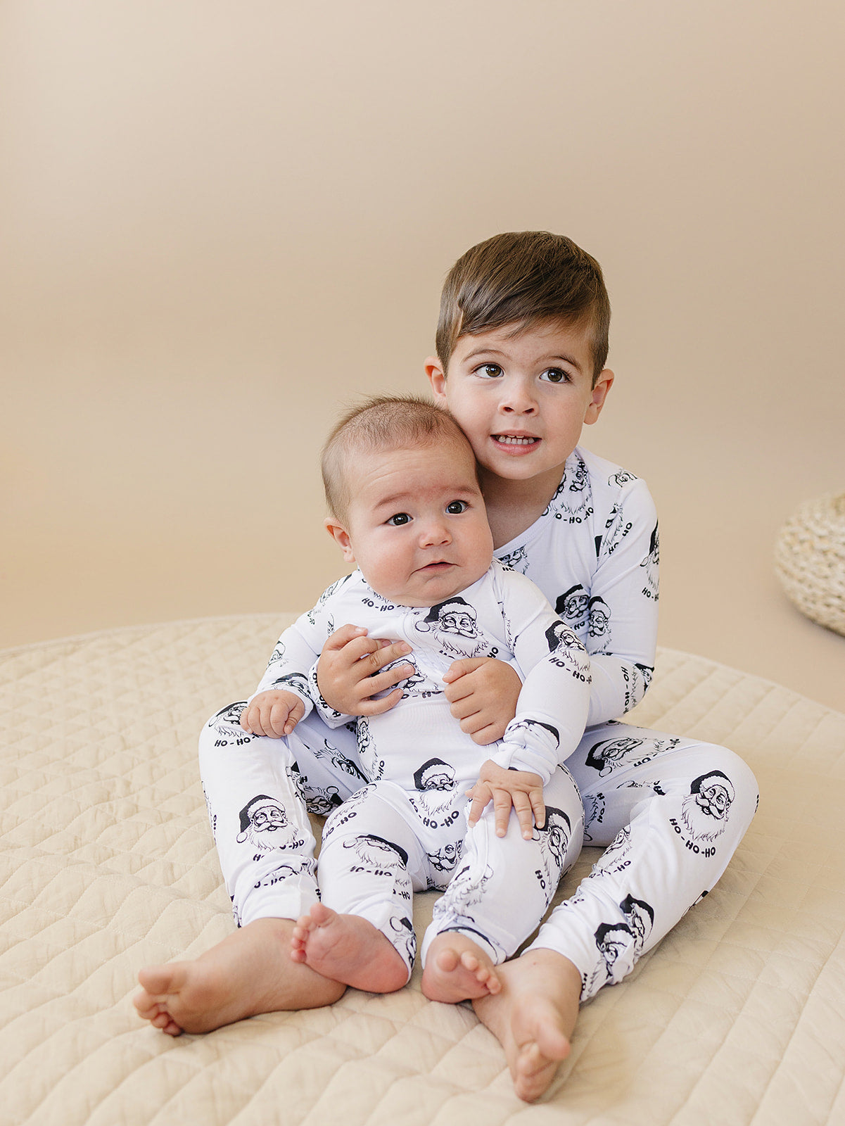 Bamboo Zip Romper | Cool Santa