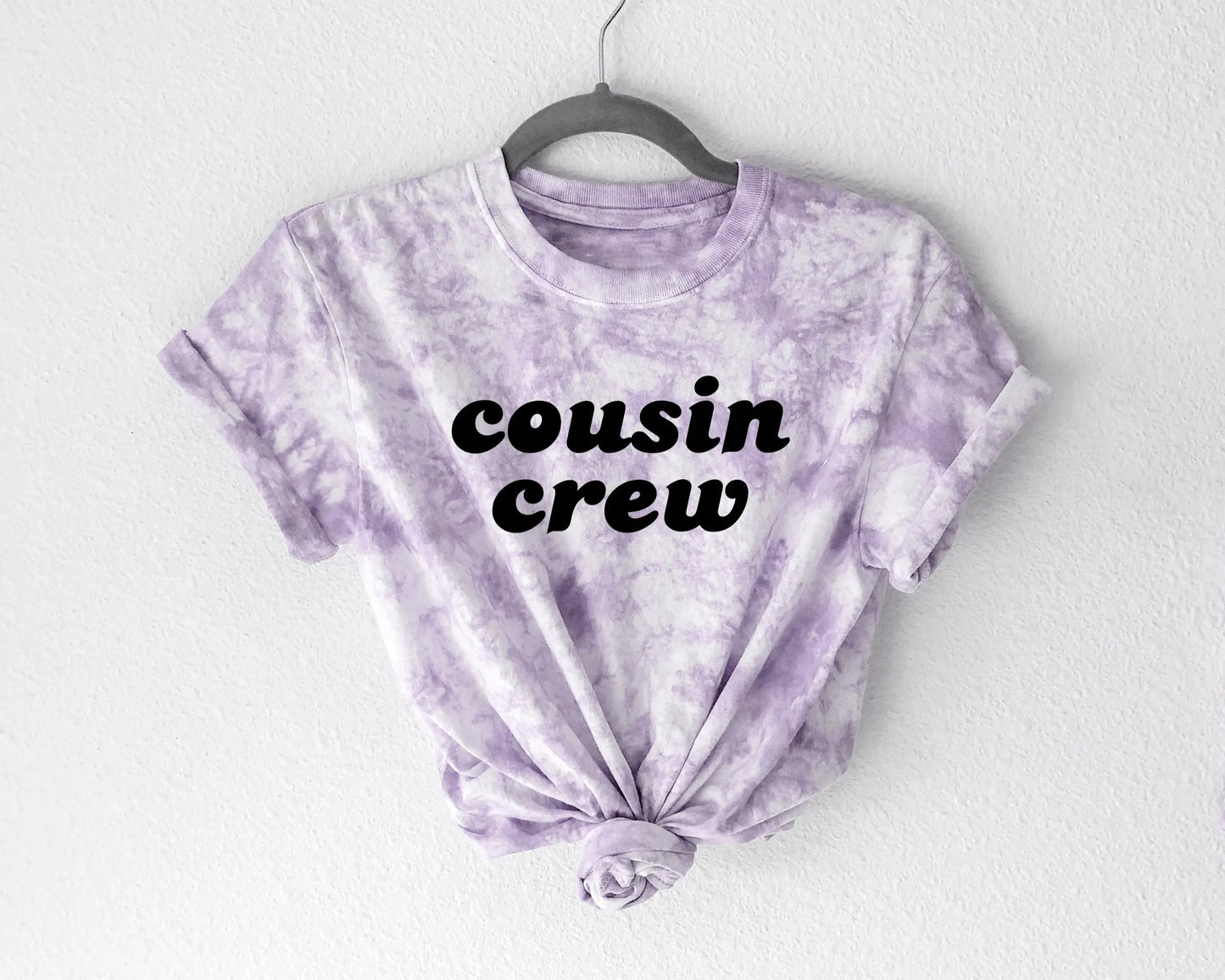 Custom Cousin Crew Tie Dye Tees and Bodysuits