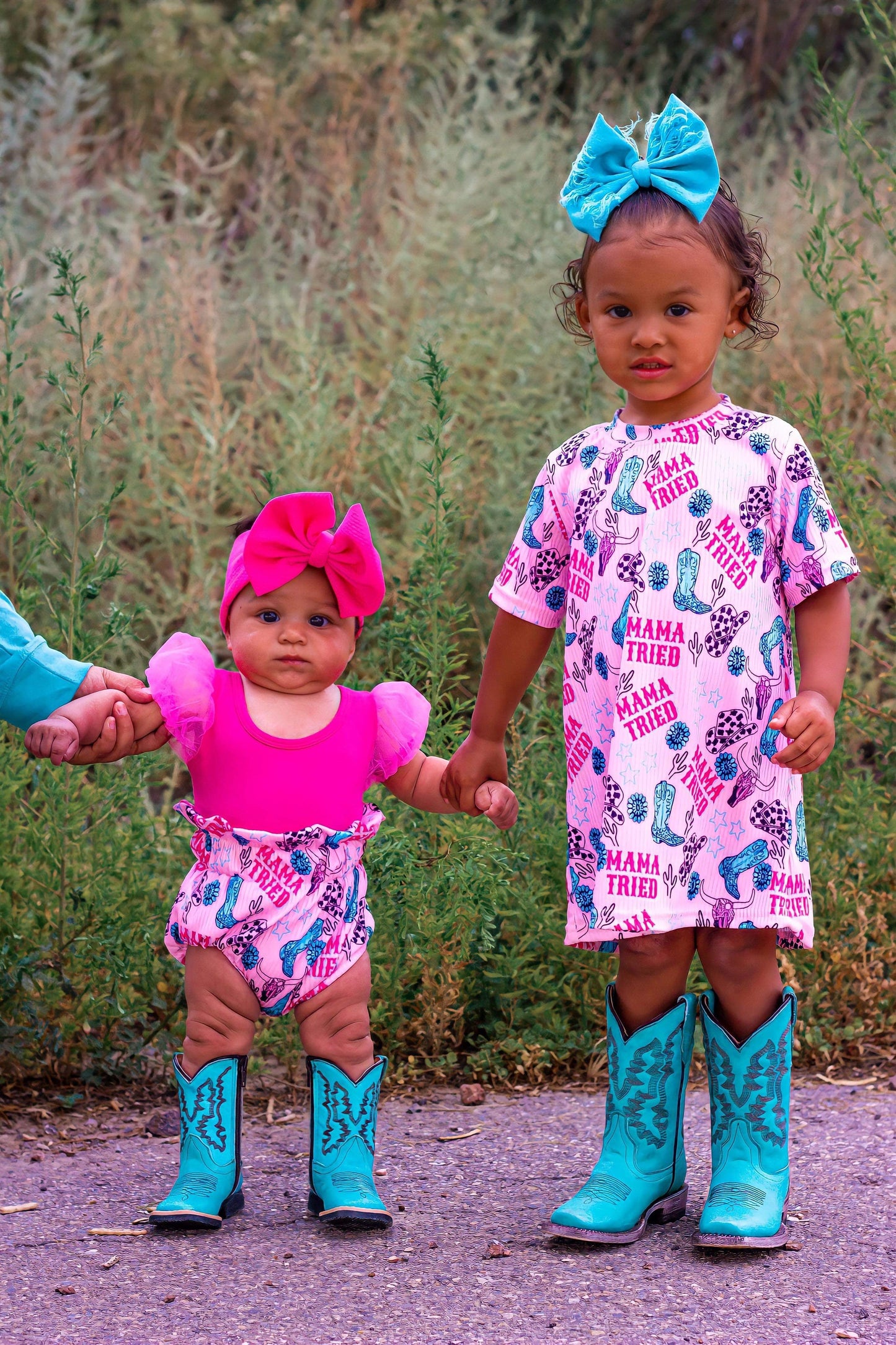 Turquoise Boots