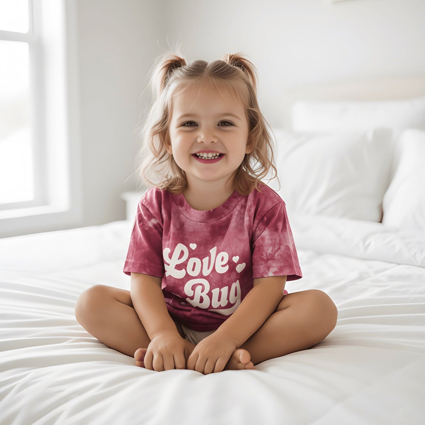 Love Bug Tie Dye Baby and Toddler Outfits