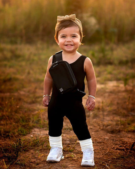 Mila Athleisure Jumpsuit - Black