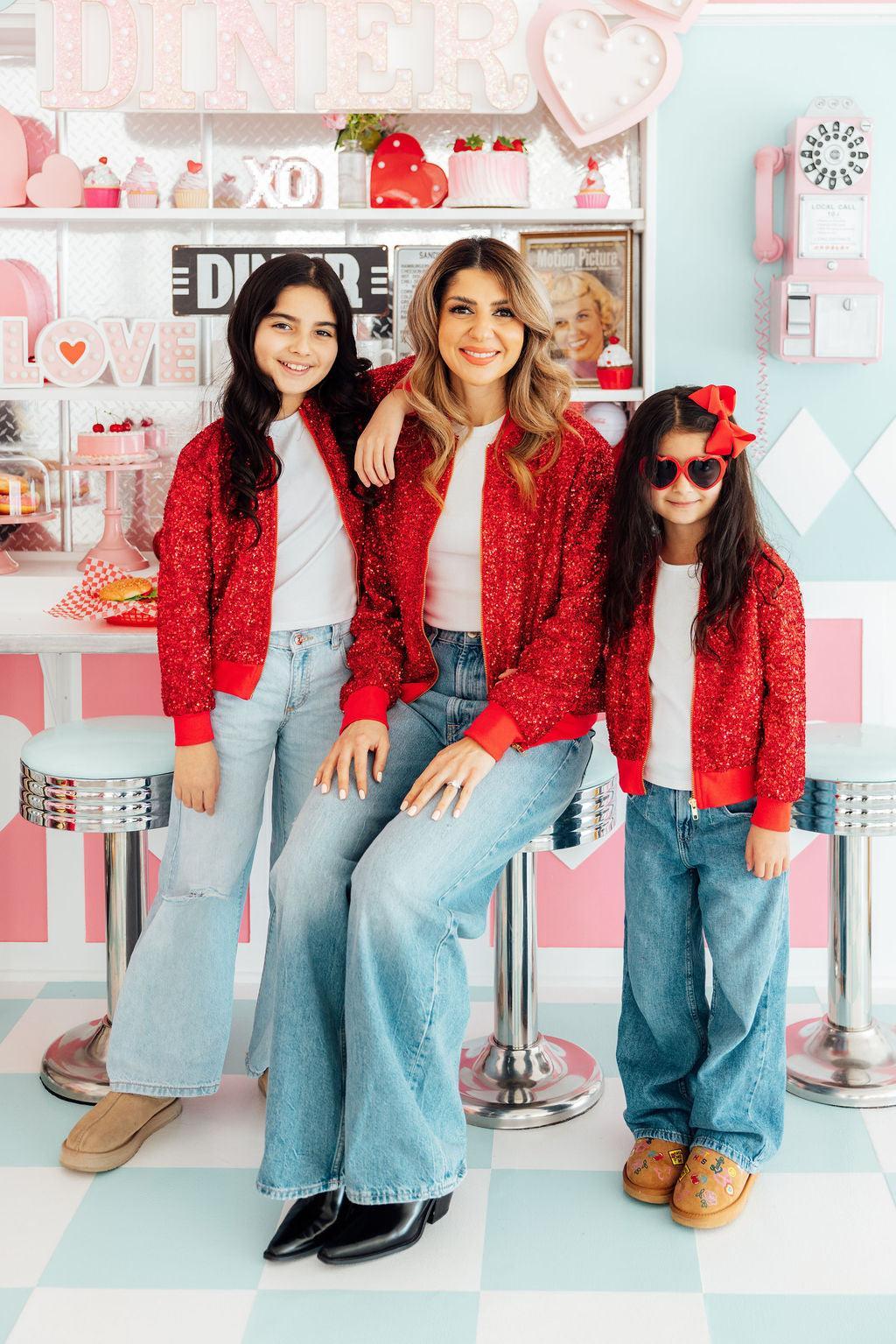 Red Sequin Jacket