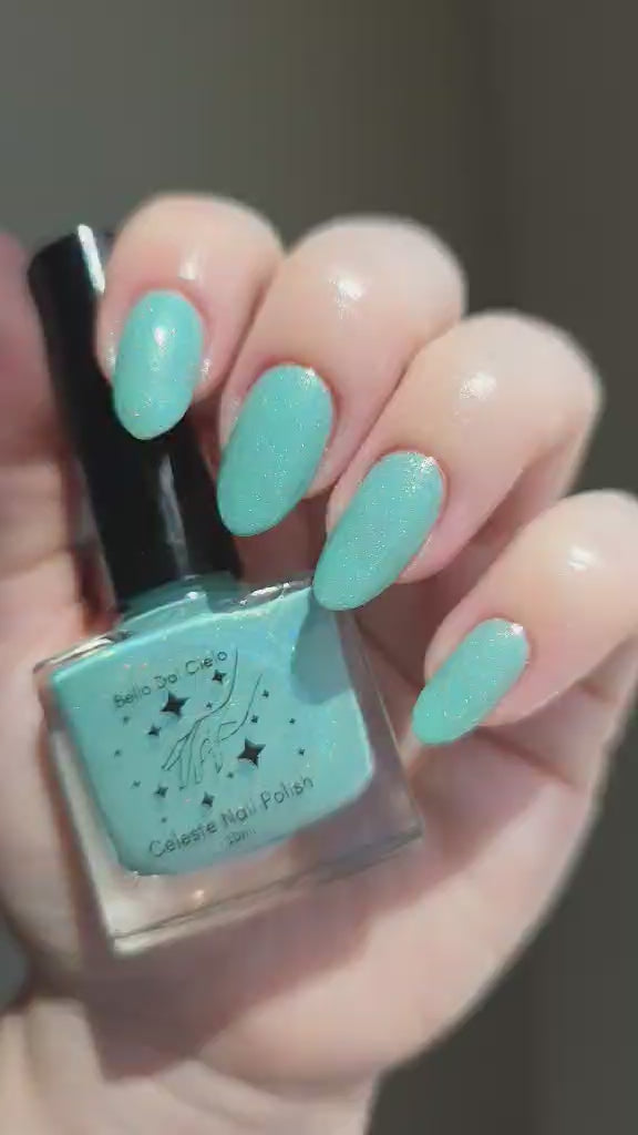 Baja Tide (Glow in the Dark)- Bello Dal Cielo Artisan Nail Polish